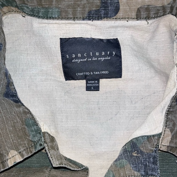 Sanctuary Camouflage Rip Stop Jacket - Picture 8 of 8